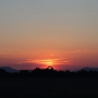 Tramonto dall'azienda